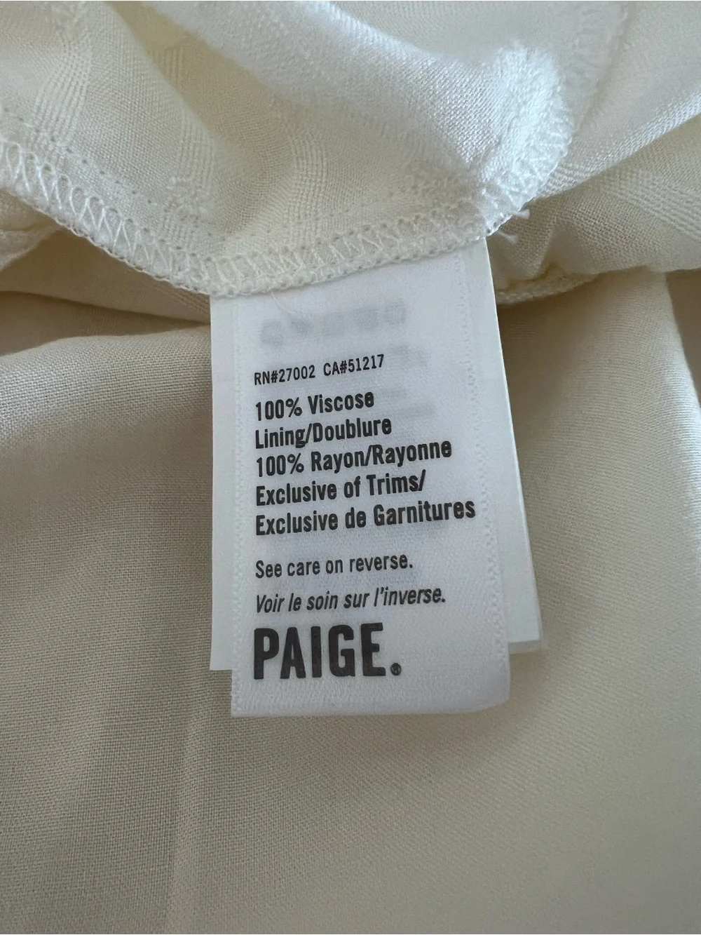 PAIGE White Swiss Dot Ruffle Blouse